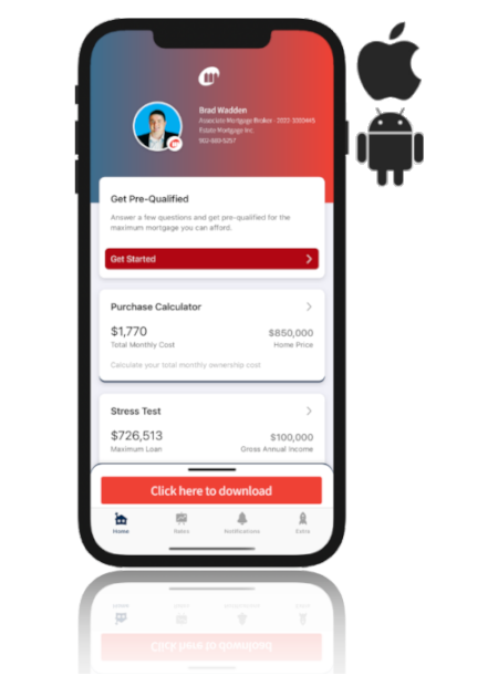 Brad Wadden | The Mortgage Centre App